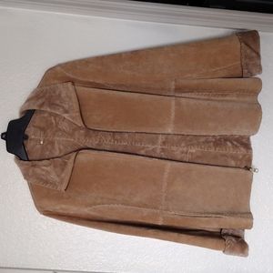 Guess Women's Leather sheepskin Winter Jacket coat